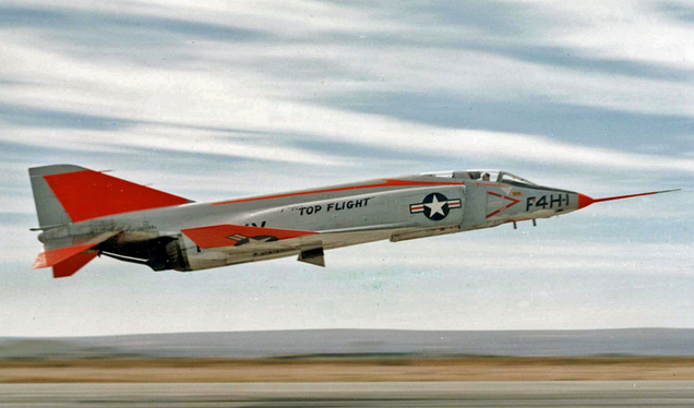 Prior to 1962, the McDonnell Douglas Phantom II was known to the US Navy and Marine Corps as the F4H, while the US Air Force called it the F-4. After 1962, all Phantoms werel known as the F-4.
